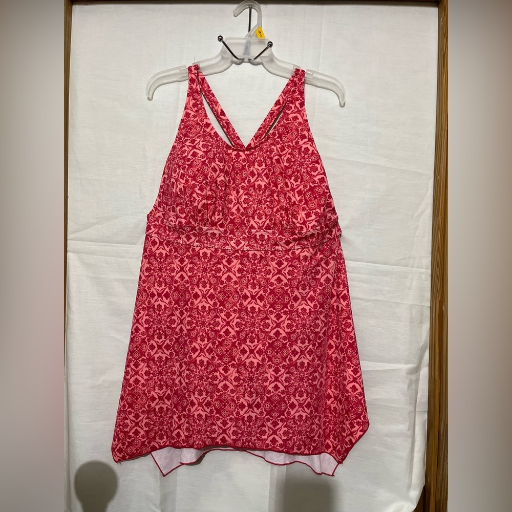 Women's Pink Patterned Top